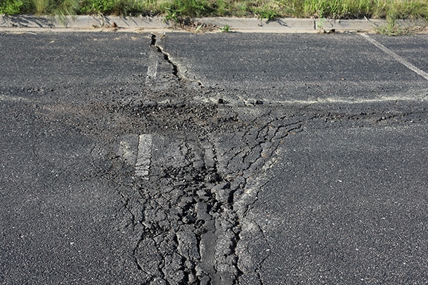 crack-before Before Dutchman Asphalt